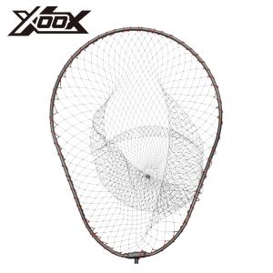 XOOX ランディングネットアルミ枠 オーバル型 L｜mastak