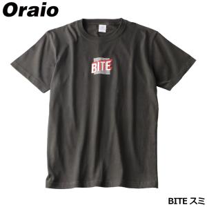 ウェア Oraio (オライオ) グラフィックTシャツ M BITE スミの商品画像