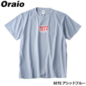 ウェア Oraio (オライオ) グラフィックTシャツ S BITE アシッドブルーの商品画像