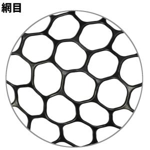XOOX ラバーランディングネット L ブラックの詳細画像3