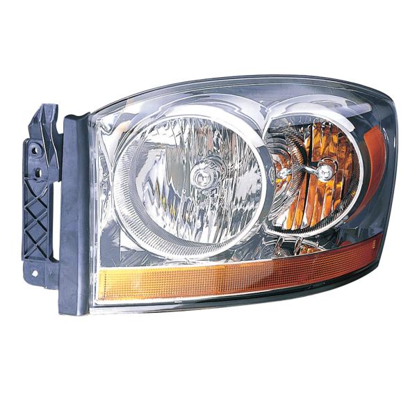 【並行輸入品】 DEPO 334 1115L AS1 交換用運転席側ヘッドライトレンズハウジング (...