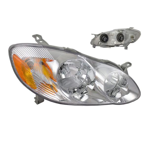 【並行輸入品】 DEPO 312 1160R AS1 交換用助手席側ヘッドライトアセンブリ(こちらの...
