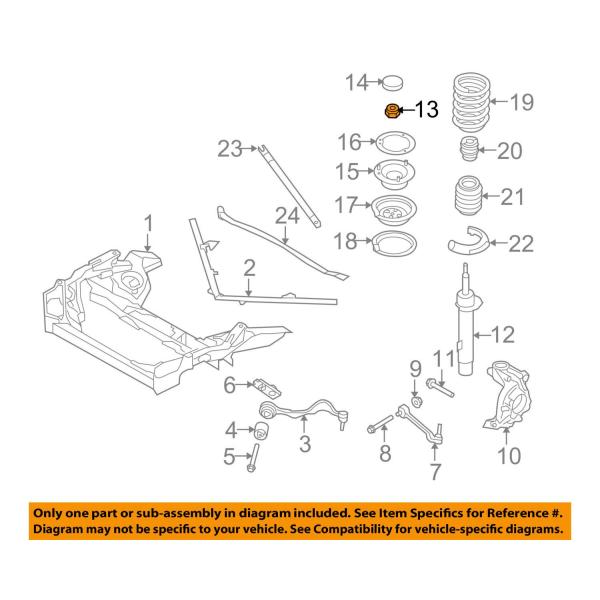 【並行輸入品】BMW 純正ナット コントロールアームの偏心ボルト(12×1.5〜10mm) 318i...