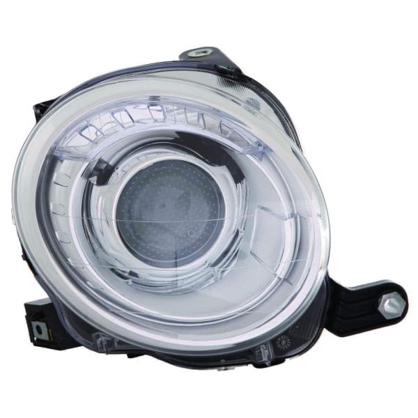 【並行輸入品】 Depo 361 1101R ASヘッドライトアセンブリ（FIAT 500ハッチバッ...