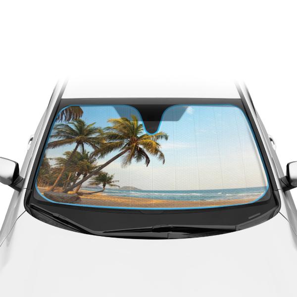 【並行輸入品】BDKオートサンシェード。 P8FFX0O UV Protection   Beach...