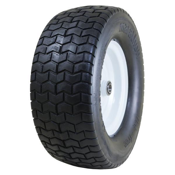 【並行輸入品】Marathon 16x6.50 8&quot; Flat Free Tire on Wheel...