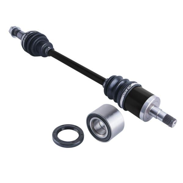 【並行輸入品】East Lake Axle フロント左CVアクスルホイールベアリング&amp;シールキット交...