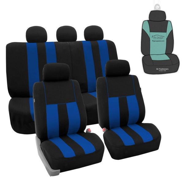 【並行輸入品】シートカバー 点弧ストライプ FH FB036115 ブルー FB036115BLUE...