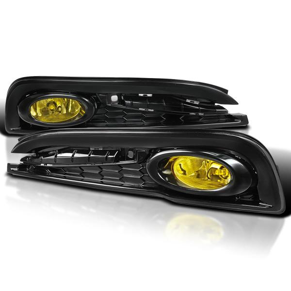 【並行輸入品】Spec D Tuning LF CV134AMOEM HZ アンバーフォグライト (...