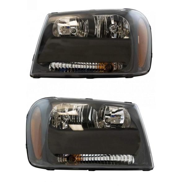 【並行輸入品】 1A 自動車用ヘッドライトヘッドランプ LH&amp;RHペアセット 06 09 Chevy...