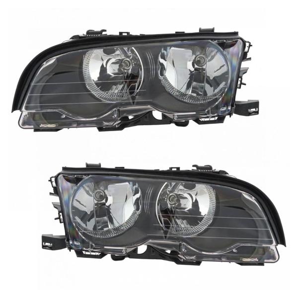 【並行輸入品】 2 Piece Headlight Assembly Set Driver &amp; Pa...