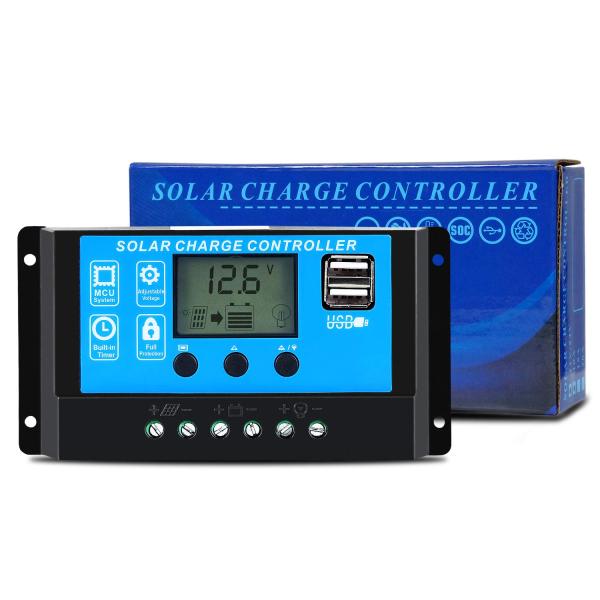 【並行輸入品】GCSOAR PWM Solar Charge Controller 10A 12V ...
