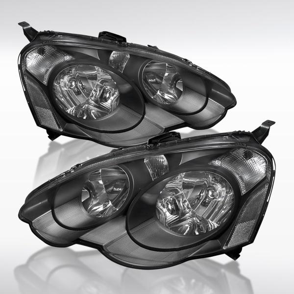 【並行輸入品】 Autozensation 2002 2004 アキュラ RSX ヘッドライト ブラ...
