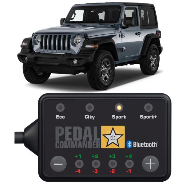 【並行輸入品】PEDAL COMMANDER for Jeep Wrangler JL 2018 2...
