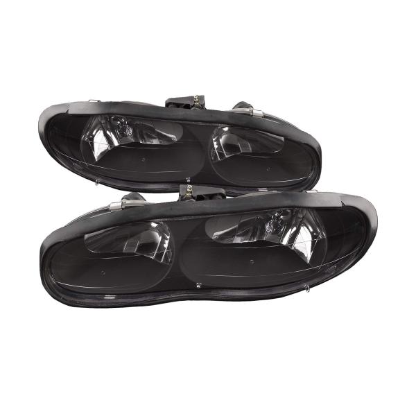 【並行輸入品】 HEADLIGHTSDEPOT ヘッドライトアセンブリ 1998 2002 カマロ ...