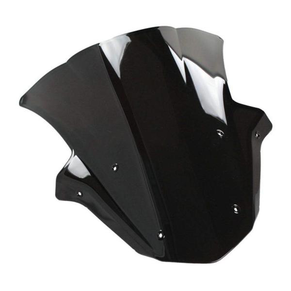 【並行輸入品】Motorcycle Double Bubble Smoke Windshield f...