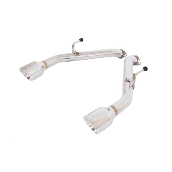 【並行輸入品】2014 現行インフィニティQ50交換用ステンレススチール 光沢シルバーマフラー 車軸...