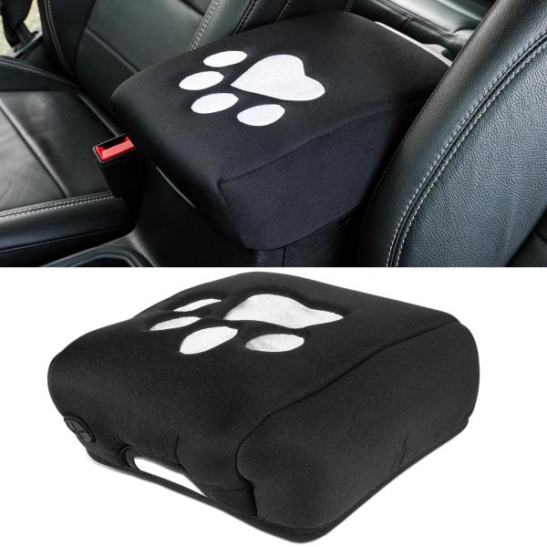 【並行輸入品】ネオプレン 犬の肉球スタイル センターコンソールアームレストパッドカバープロテクターク...