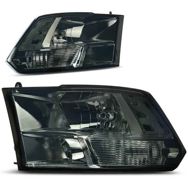 【並行輸入品】 AUTOSAVER88 ヘッドライトアセンブリ 2009 2018 Dodge Ra...