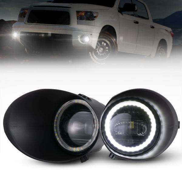 【並行輸入品】BUNKER INDUST LEDフォグライト デイタイムランニングライト付き トヨタ...