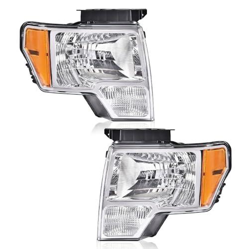 【並行輸入品】 PIT66 ヘッドライト 2009 2014 フォード F150に対応 左右 OEス...