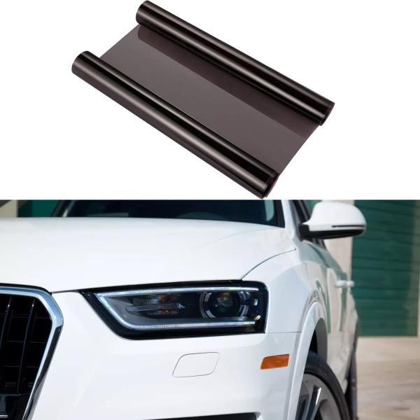 【並行輸入品】Dark Black Headlight Protection Scratch Pro...