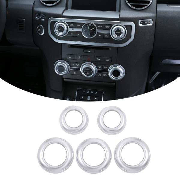 【並行輸入品】LLKUANG ABS Chrome Air Conditioner Switch C...