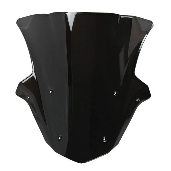 【並行輸入品】Black Windscreen fit for 2011 Kawasaki Ninj...