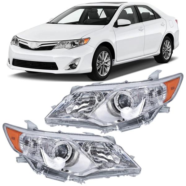 【並行輸入品】 WFLNHB ヘッドライト アセンブリ 交換用 2012 2014 トヨタ カムリ ...