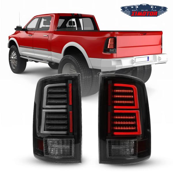 【並行輸入品】 I1MOTOR フルLEDテールライト 2009 2018 Dodge Ram 15...