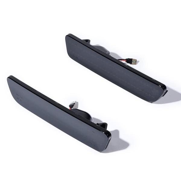 【並行輸入品】Astra Depot スモークレンズ 120 SMD LED サイドマーカーライト ...