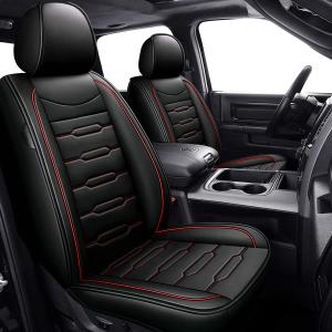 【並行輸入品】AOMSAZTO レザーカーシートカバー カスタムフィット 2007 2023 シボレー/シボレーシルバラード 1500 2500