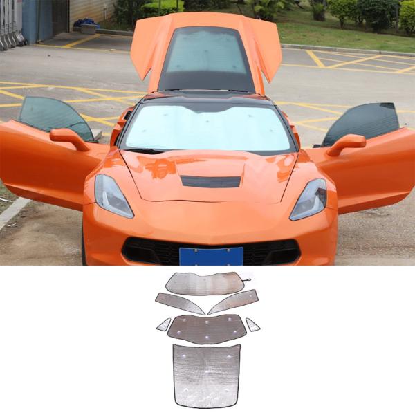 【並行輸入品】Car Windshield UV Protection Sunshade Compa...