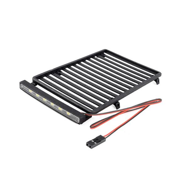 【並行輸入品】フラットルーフラック LED付き Axial SCX24 Jeep Wrangler ...