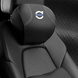 【並行輸入品】Valman(ヴァルマン) Volvo Accessoriesの車用ヘッドレスト枕用にカスタマイズされたネックピローは、人間工学に