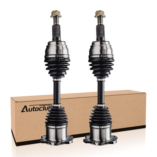 【並行輸入品】AUTOCLUB 6 Lugs 4WD Front CV Axle for Chevy...