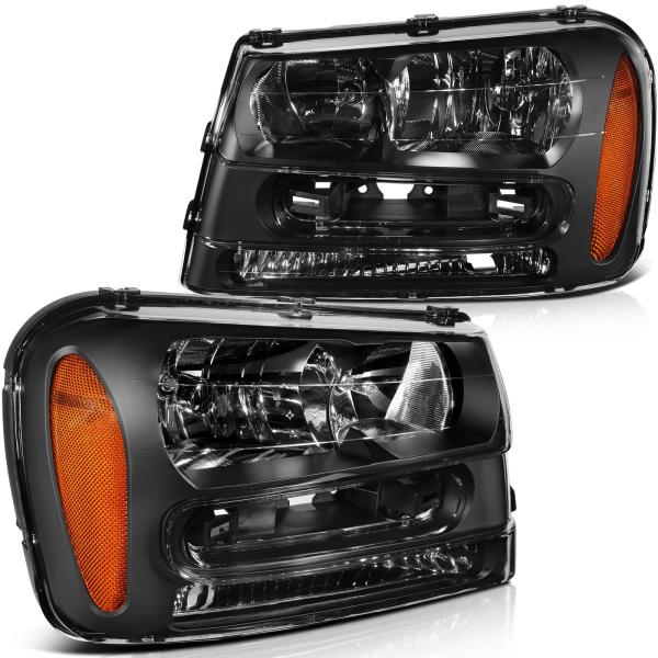 【並行輸入品】 LBRST ヘッドライトアセンブリ シボレー トレイルブレイザー 2002 2009...