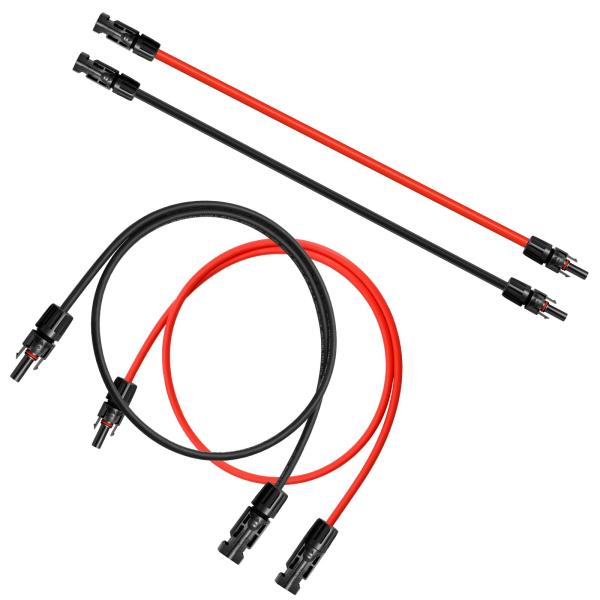【並行輸入品】WBGADAM MC4 延長ケーブル 12AWG 8m ソーラーケーブル 4SQ ソー...