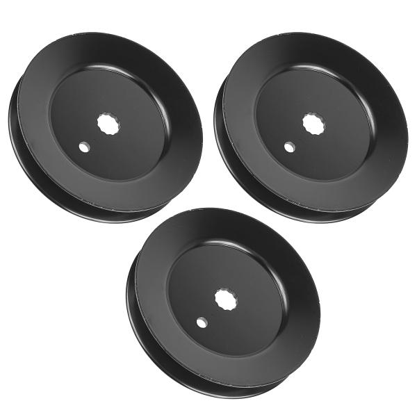 【並行輸入品】Caltric 3X Blade Deck Spindle Pulley Compat...