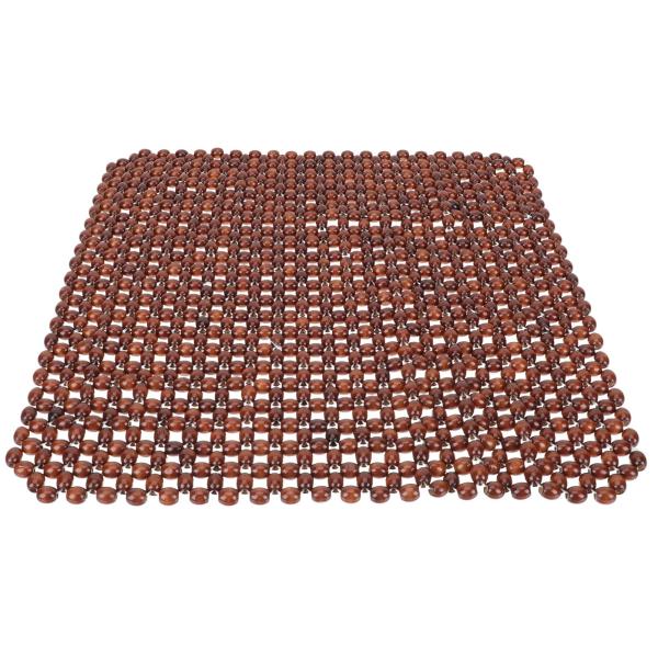 【並行輸入品】Milisten 木製ビーズ カーシートクッション オートバイ 木製ビーズシート 車 ...