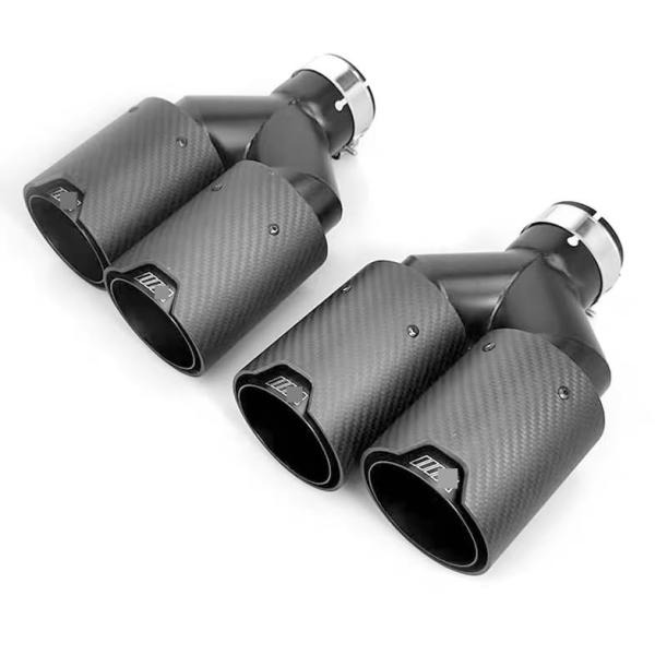 【並行輸入品】Y Style Dual Matt Carbon Fiber Black Stainl...