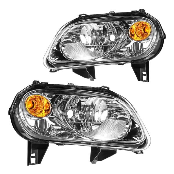 【並行輸入品】 PHILTOP Headlight Assembly   2 Piece Set f...