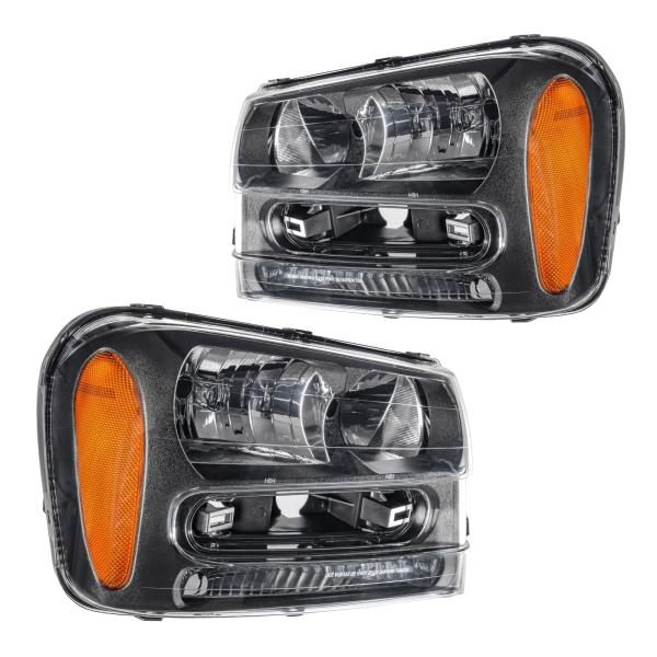 【並行輸入品】 PHILTOP Headlight Assembly   2 Piece Set f...
