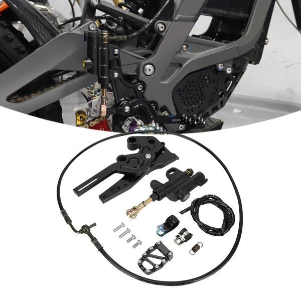 【並行輸入品】BAOUFF リアフットブレーキキット Surron Light Bee、6061アル...