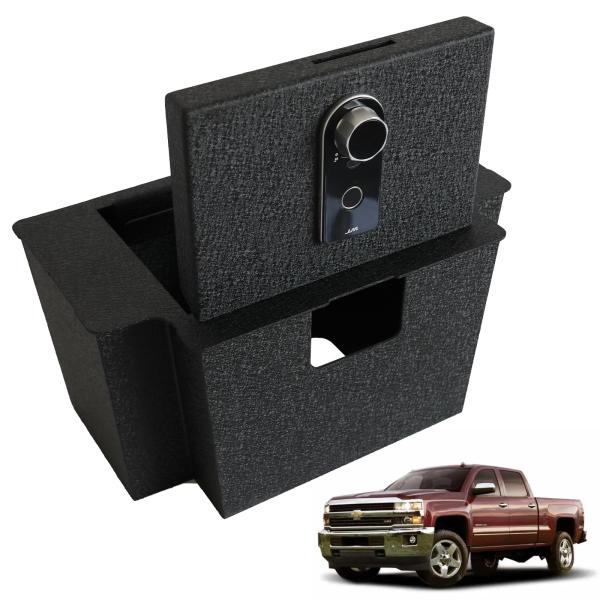 【並行輸入品】OETEX Center Console Safe for Car, In vehic...