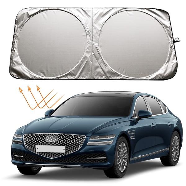 【並行輸入品】XHRING 車用フロントガラスサンシェード サンシェード ヒュンダイジェネシス G8...