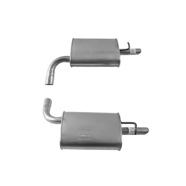 【並行輸入品】L&amp;R Rear Mufflers Dual Pair for Ford Explor...