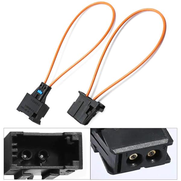 【並行輸入品】Fluher 2個 カーループ光ファイバー短絡テストリング、ファイバーパッチコード自動...