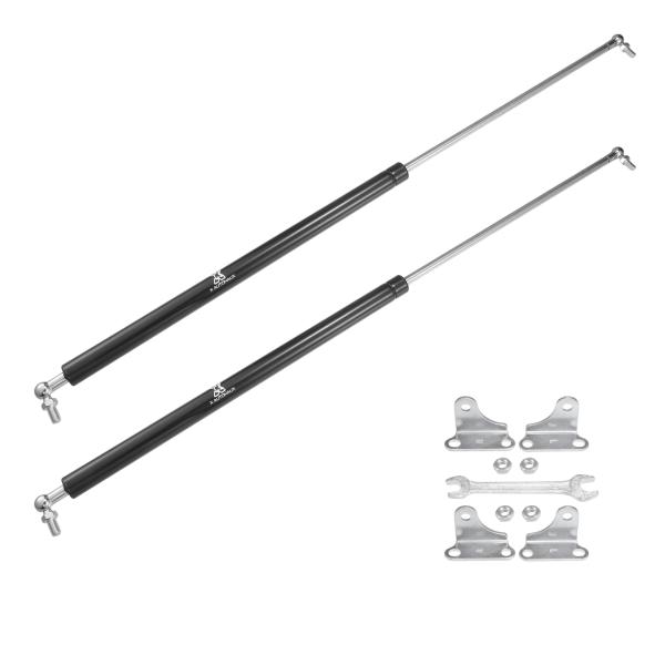 【並行輸入品】X AUTOHAUX 2 Pcs 30inch 80lb/356N Black Lif...
