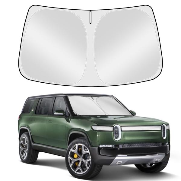 【並行輸入品】Tombyda フロントガラスサンシェード Rivian R1S 2022 2024用...